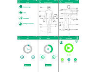 ; Reizstromgeräte mit Elektro-Pads können zu Schmerztherapien und Schmerzbehandlung eingesetzt werden Reizstromgeräte mit Elektro-Pads können zu Schmerztherapien und Schmerzbehandlung eingesetzt werden 