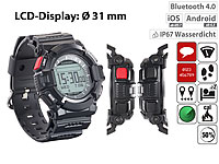 newgen medicals Outdoor-Fitness-Smartwatch, Benachrichtigungen, IP67, 10 Tage Laufzeit; Fitness-Armbänder mit Herzfrequenz-Messung und Nachrichtenanzeige Fitness-Armbänder mit Herzfrequenz-Messung und Nachrichtenanzeige Fitness-Armbänder mit Herzfrequenz-Messung und Nachrichtenanzeige Fitness-Armbänder mit Herzfrequenz-Messung und Nachrichtenanzeige