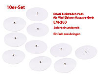 newgen medicals 10er-Set Elektroden-Pads für Akku-Stimulator EM-280