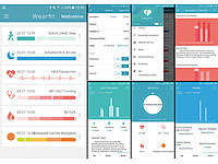 ; Fitness-Armbänder mit Blutdruck-Anzeige und EKG-Aufzeichnung Fitness-Armbänder mit Blutdruck-Anzeige und EKG-Aufzeichnung 