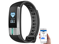 ; Fitness-Armband mit Blutdruck- und Herzfrequenz-Anzeigen, Bluetooth 