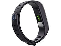 ; Fitness-Armband mit Blutdruck- und Herzfrequenz-Anzeigen, Bluetooth 