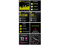 ; Fitness- und Schlaftracker-Ringe mit SOS-Funktion und Touch-Steuerung, Fitness-Armbänder mit Blutdruck-Anzeige und EKG-Aufzeichnung 