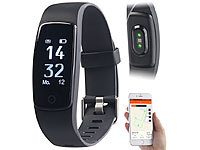 ; Fitness- und Schlaftracker-Ringe mit SOS-Funktion und Touch-Steuerung, Fitness-Armbänder mit Blutdruck-Anzeige und EKG-Aufzeichnung 