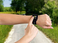 ; GPS-Tracker, Schwimm-UhrenFitness-Uhren transreflektive Always-on-Displays ablesbareFitness-TrackerFitness-Armbänder transreflektive DisplaysSportuhren TouchscreensSportuhren Touch-DisplaysActivity-TrackerSportuhr SchwimmenSchwimmen Schwimmsport wasserdichte wasserfeste G-Sensoren transreflektive transflektiveSmart-Armbänder 