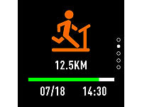 ; GPS-Tracker, Schwimm-UhrenFitness-Uhren transreflektive Always-on-Displays ablesbareFitness-TrackerFitness-Armbänder transreflektive DisplaysSportuhren TouchscreensSportuhren Touch-DisplaysActivity-TrackerSportuhr SchwimmenSchwimmen Schwimmsport wasserdichte wasserfeste G-Sensoren transreflektive transflektiveSmart-Armbänder 