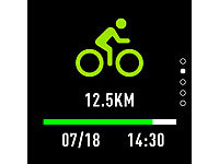 ; GPS-Tracker, Schwimm-UhrenFitness-Uhren transreflektive Always-on-Displays ablesbareFitness-TrackerFitness-Armbänder transreflektive DisplaysSportuhren TouchscreensSportuhren Touch-DisplaysActivity-TrackerSportuhr SchwimmenSchwimmen Schwimmsport wasserdichte wasserfeste G-Sensoren transreflektive transflektiveSmart-Armbänder 