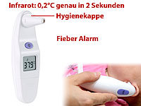 newgen medicals Thermomètre auriculaire infrarouge à écran LCD IRT-25