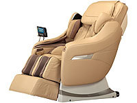 newgen medicals Ganzkörper-Massagesessel GMS-200.bt (beige)