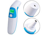 newgen medicals Medizinisches 3in1-Infrarot-Thermometer für Ohr, Stirn und Luft