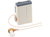 newgen medicals Power-Taschen-Hörverstärker mit Kopfhörer, bis 50 dB, 170 Std Laufzeit