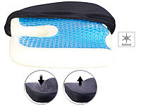 newgen medicals Coussin d'assise à mémoire de forme avec gel et revêtement antidéra...