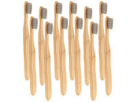12 brosses à dents antibactériennes en bambou