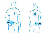 ; Fitness-Smartwatches, ELESION-kompatibel, Bluetooth & App 