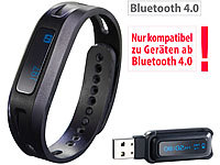newgen medicals Bracelet fitness Bluetooth  4.0 "FBT-50" avec analyse du sommeil