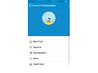; Fitness-Smartwatches, ELESION-kompatibel, Bluetooth & App 
