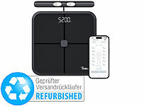 newgen medicals Fitness-Waage App, Körperfettmessung Waage; Akku-Massagepistolen Akku-Massagepistolen Akku-Massagepistolen 