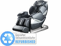newgen medicals Shiatsu-Massagesessel, Elektrischer Massagesessel; Vibrationstrainer Vibrationstrainer