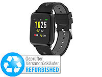 newgen medicals GPS-Sportuhr, Always-On-Display, Bluetooth, App,Versandrückläufer; Vibrationstrainer Vibrationstrainer 