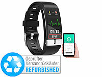 newgen medicals Fitness-Armband mit EKG-, Herzfrequenz-Anzeige, Versandrückläufer