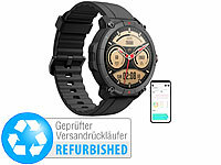 newgen medicals Smartwatch Herren GPS, Smartwatch GPS-Tracker