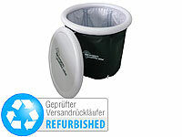 newgen medicals Eisbad für Muskelkater, Faltbadewannen