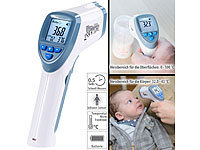 newgen medicals Medizinisches 2in1-Infrarot-Stirn & Oberflächen-Thermometer