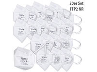 20 masques de protection FFP2 conformes à la norme EN149