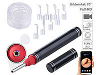 Nettoyeur d'oreille connecté avec caméra Full HD et boitier en alum...
