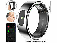 ; Fitness- und Schlaftracker-Ringe mit SOS-Funktion und Touch-Steuerung Fitness- und Schlaftracker-Ringe mit SOS-Funktion und Touch-Steuerung Fitness- und Schlaftracker-Ringe mit SOS-Funktion und Touch-Steuerung 