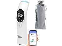 newgen medicals Medizinisches 3in1-Infrarot-Thermometer, App, Oberflächen-Messung; Hand-Desinfektions-Gels Hand-Desinfektions-Gels Hand-Desinfektions-Gels Hand-Desinfektions-Gels 