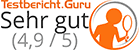 Testbericht Guru: 2er Pack Massage-Ball und Faszien-Trainer zur Selbstmassage, Ø 10 cm