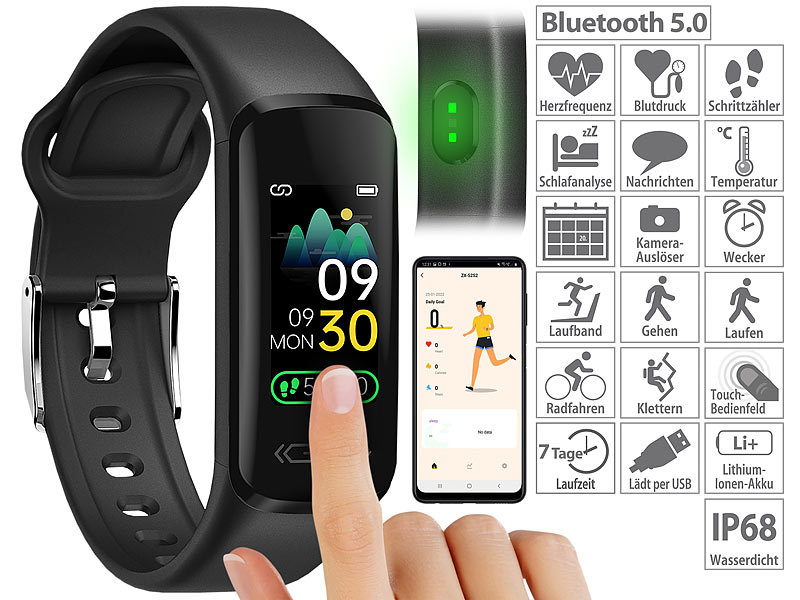 ; Fitness-Armbänder mit Herzfrequenz-Messung und GPS-Streckenaufzeichnung Fitness-Armbänder mit Herzfrequenz-Messung und GPS-Streckenaufzeichnung Fitness-Armbänder mit Herzfrequenz-Messung und GPS-Streckenaufzeichnung Fitness-Armbänder mit Herzfrequenz-Messung und GPS-Streckenaufzeichnung 