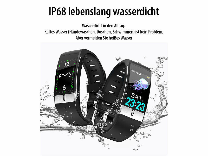 ; Fitness-Armbänder mit Blutdruck-Anzeige und EKG-Aufzeichnung Fitness-Armbänder mit Blutdruck-Anzeige und EKG-Aufzeichnung 