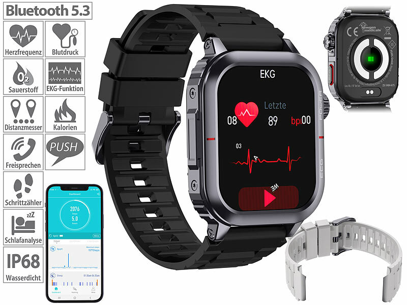 ; Fitness- und Schlaftracker-Ringe mit SOS-Funktion und Touch-Steuerung, Fitness-Armbänder mit Blutdruck-Anzeige und EKG-Aufzeichnung Fitness- und Schlaftracker-Ringe mit SOS-Funktion und Touch-Steuerung, Fitness-Armbänder mit Blutdruck-Anzeige und EKG-Aufzeichnung Fitness- und Schlaftracker-Ringe mit SOS-Funktion und Touch-Steuerung, Fitness-Armbänder mit Blutdruck-Anzeige und EKG-Aufzeichnung Fitness- und Schlaftracker-Ringe mit SOS-Funktion und Touch-Steuerung, Fitness-Armbänder mit Blutdruck-Anzeige und EKG-Aufzeichnung 