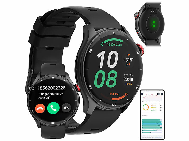 ; Fitness- und Schlaftracker-Ringe mit SOS-Funktion und Touch-Steuerung, Fitness-Armbänder mit Blutdruck-Anzeige und EKG-Aufzeichnung Fitness- und Schlaftracker-Ringe mit SOS-Funktion und Touch-Steuerung, Fitness-Armbänder mit Blutdruck-Anzeige und EKG-Aufzeichnung Fitness- und Schlaftracker-Ringe mit SOS-Funktion und Touch-Steuerung, Fitness-Armbänder mit Blutdruck-Anzeige und EKG-Aufzeichnung 