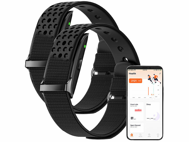 ; Fitness-Armbänder mit Bluetooth Fitness-Armbänder mit Bluetooth 