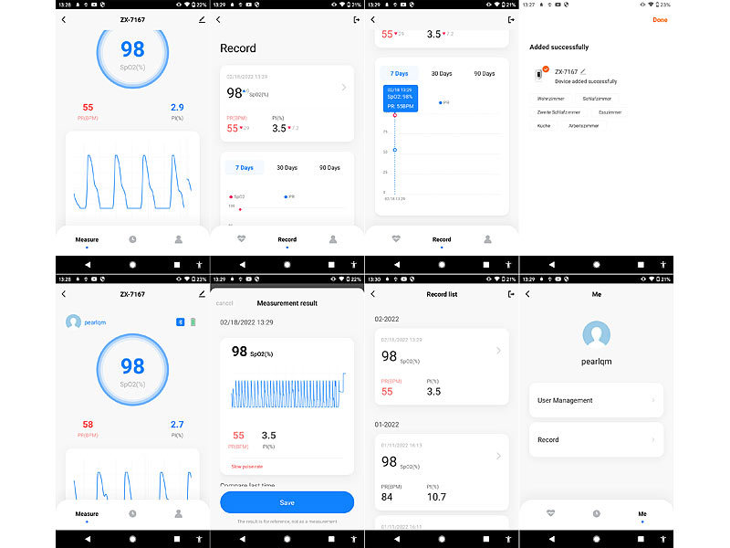 Oxymètre de pouls connecté intelligent - Renesas