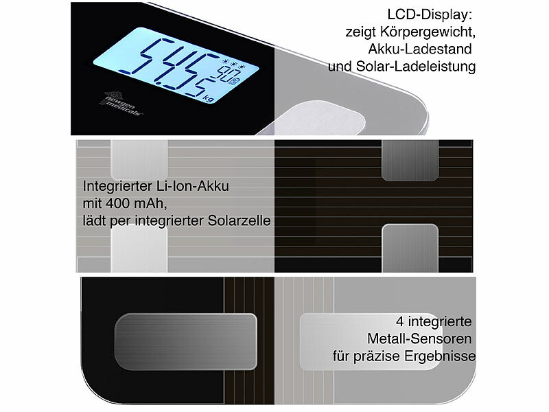 ; Körperanalysewaagen mit Bluetooth Körperanalysewaagen mit Bluetooth Körperanalysewaagen mit Bluetooth 