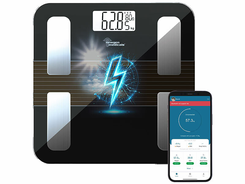 ; Körperanalysewaagen mit Bluetooth Körperanalysewaagen mit Bluetooth Körperanalysewaagen mit Bluetooth 