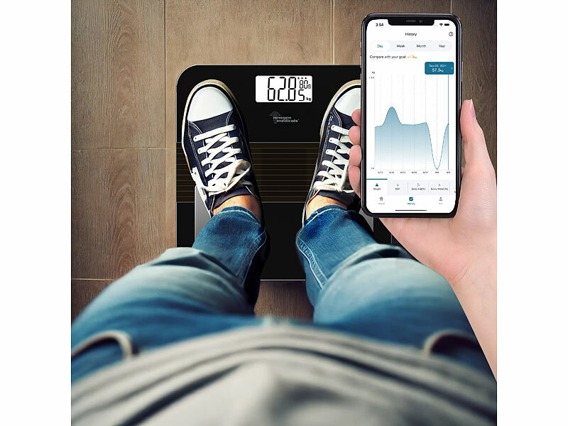 ; Körperanalysewaagen mit Bluetooth Körperanalysewaagen mit Bluetooth Körperanalysewaagen mit Bluetooth 