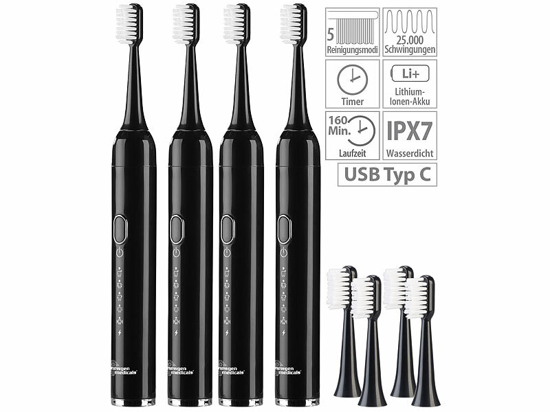 ; Schallzahnbürste mit Ladestation für USB und Netzstecker, Schallzahnbürsten Schallzahnbürste mit Ladestation für USB und Netzstecker, Schallzahnbürsten Schallzahnbürste mit Ladestation für USB und Netzstecker, Schallzahnbürsten 