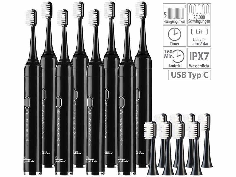 ; Schallzahnbürste mit Ladestation für USB und Netzstecker, Schallzahnbürsten Schallzahnbürste mit Ladestation für USB und Netzstecker, Schallzahnbürsten Schallzahnbürste mit Ladestation für USB und Netzstecker, Schallzahnbürsten 